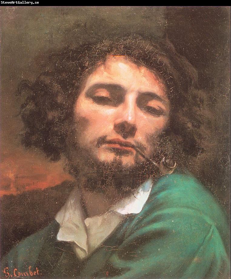 Courbet, Gustave Self-Portrait (Man with a Pipe)